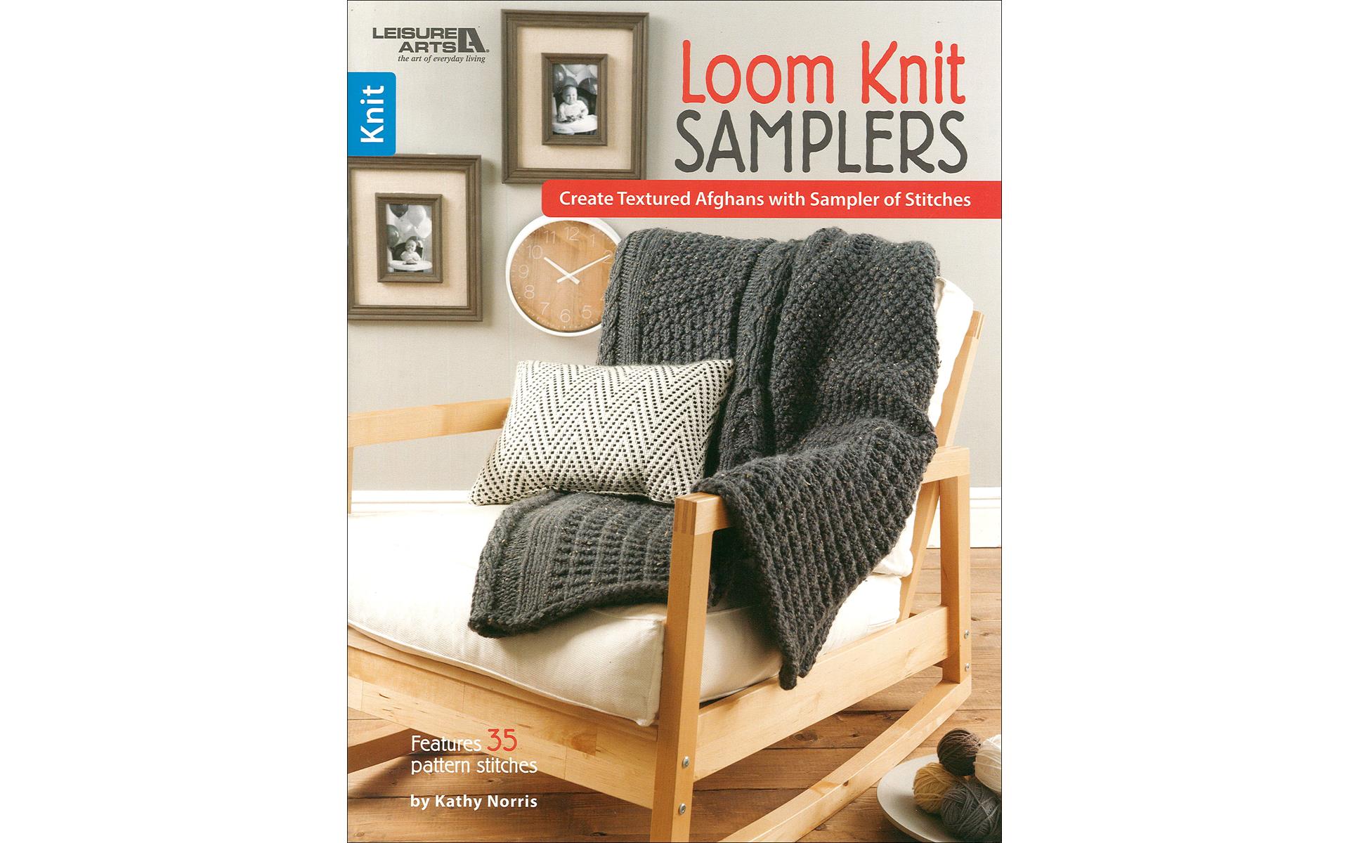 Leisure Arts Loom Knit Samplers Knitting Book
